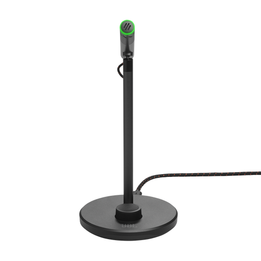 JBL Quantum Stream Talk - Black - USB condenser microphone for streaming, recording and gaming. - Front